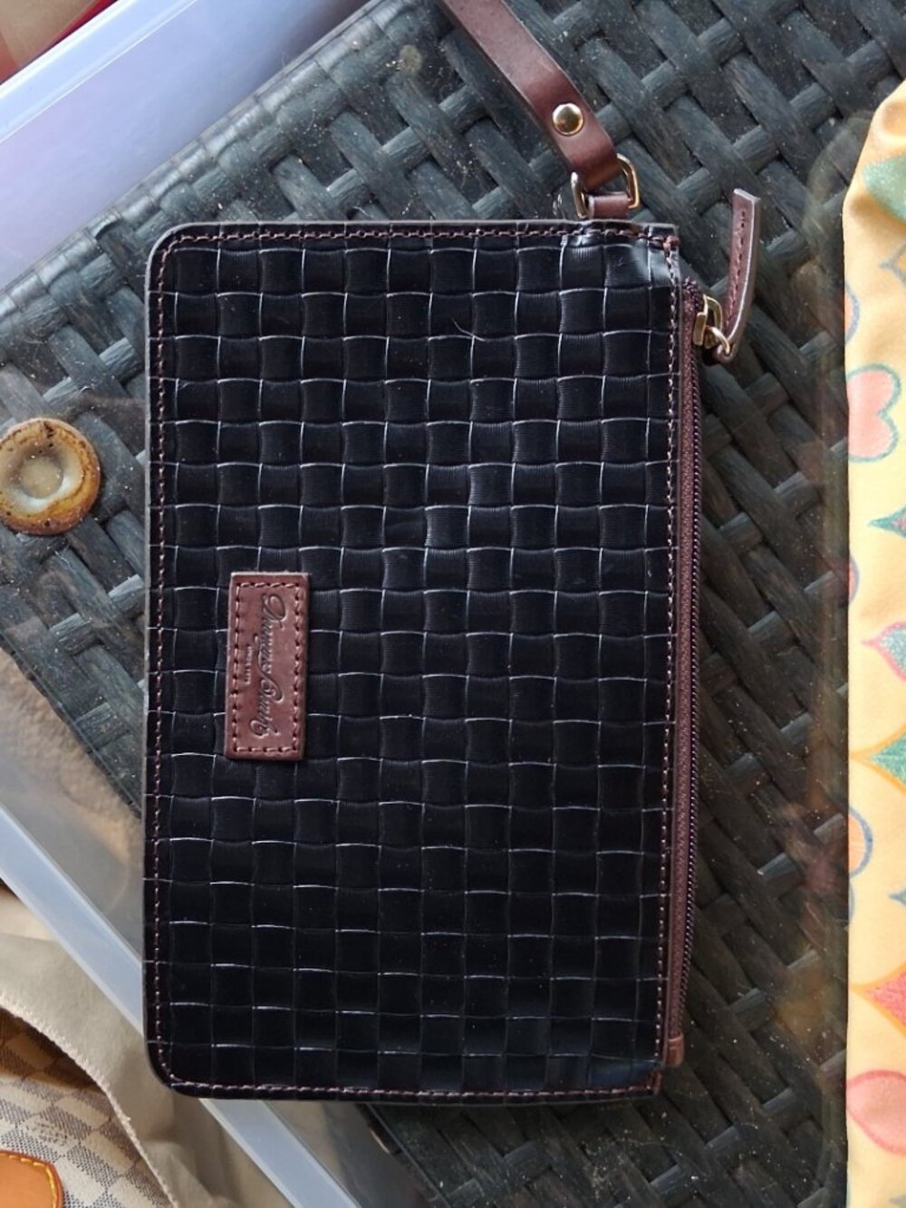 Dooney & Bourke leather clutch